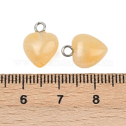 Подвески из натурального топаза из нефрита&nbsp;G-T132-005F