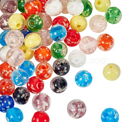 50шт светящиеся бусины лэмпворк ручной работы&nbsp;LAMP-TA0002-11