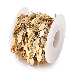 Латунные цепочки ручной работы с конскими ушками&nbsp;CHC-Z001-23KCG