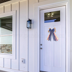 Банты из полиэстера и мешковины&nbsp;DIY-WH0304-570