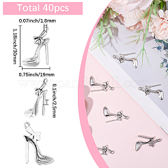 40 шт. Подвески из сплава в тибетском стиле&nbsp;FIND-SC0021-05