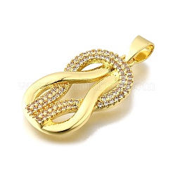 Латунные микро проложить кубического циркония подвески&nbsp;KK-Z104-10G