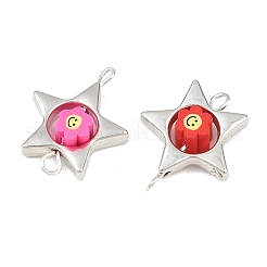 Пластиковая рамка ccb с бусинами из полимерной глины&nbsp;KK-D103-09A-P