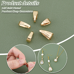 100 шт. 5 стиля латунных защелкивающихся дужек&nbsp;FIND-PH0023-48
