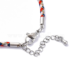 Изготовление плетеных браслетов из полиэфирного шнура&nbsp;MAK-Z003-01P-29