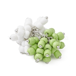 Подвески из стеклянных бусин в виде винограда&nbsp;PALLOY-JF04250-03