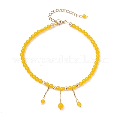 Браслеты на ногу из нержавеющей стали 304&nbsp;AJEW-AN00708-02