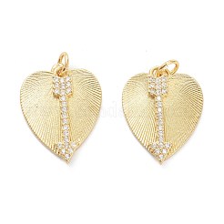 Латунные микро проложить кубического циркония подвески&nbsp;ZIRC-P200-12A-G