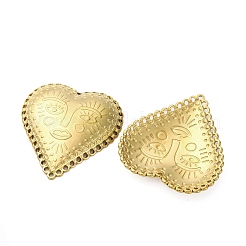 Сердце из нержавеющей стали 304 с лицевыми многорядными звеньями&nbsp;STAS-Z142-15G