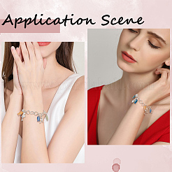 90 шт. 6-цветные стеклянные бусины-рыбки с полным покрытием из матового гальванического стекла&nbsp;EGLA-PA0001-17