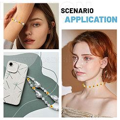 150шт 2 вида цветов ручной работы из стеклянных бусин Миллефиори&nbsp;LAMP-CA0001-14