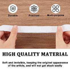 10 ярд пластиковой ленты с кнопками&nbsp;DIY-OC0011-26B