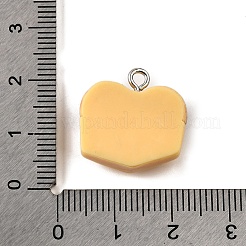 Подвески из непрозрачной смолы&nbsp;CRES-D307-05P