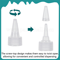 Пластиковые крышки для бутылок&nbsp;FIND-WH0518-75B-01