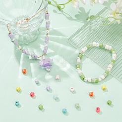 600шт 12 цвета непрозрачные акриловые бусины&nbsp;OACR-SC0001-50