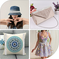 Хотфикс горный хрусталь (термоклей на спине)&nbsp;DIY-WH20055-005B