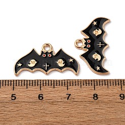 Подвески из сплава хэллоуина с эмалью&nbsp;FIND-I056-01A-G