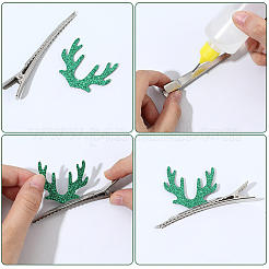 80 шт. 4-цветные рождественские украшения из искусственной кожи&nbsp;DIY-GF0012-50