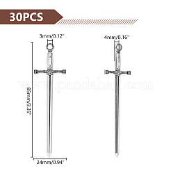 Большие подвески из сплава 30 шт.&nbsp;FIND-UN0002-96