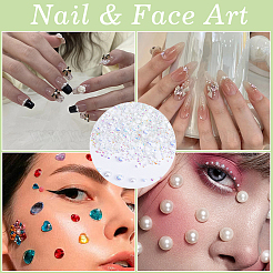 Кабошоны из смолы&nbsp;RESI-WH0029-14C