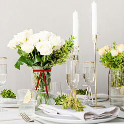 54 шт. 9-х цветный полиэстеровый бант для украшения&nbsp;DIY-FH0008-60