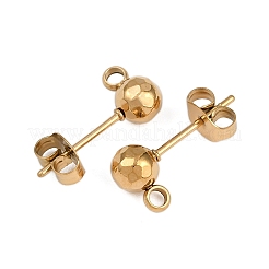 Фурнитура для сережек-гвоздиков из нержавеющей стали 304&nbsp;X-STAS-A119-06G