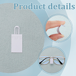 100 шт. ПВХ пустые ценники для очков&nbsp;FIND-GA0007-90