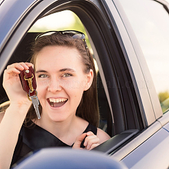 1 шт. брелок для ключей из воловьей кожи с петлей для ремня&nbsp;AJEW-GA0008-81