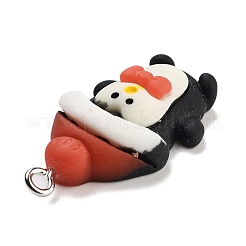 Подвески из непрозрачной смолы на рождественскую тематику&nbsp;RESI-F054-B04