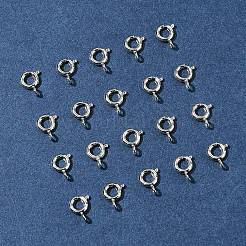 Латунная застежка пружинного кольца&nbsp;KK-FS0001-50P