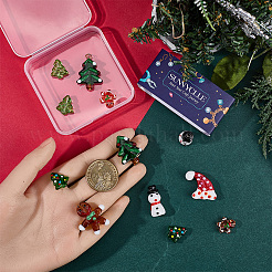 12 шт. 6 стиля бугорчатых стеклянных бусин ручной работы&nbsp;LAMP-SC0001-67