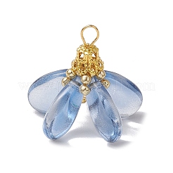 Окрашенные стеклянные подвески&nbsp;PALLOY-MZ00658