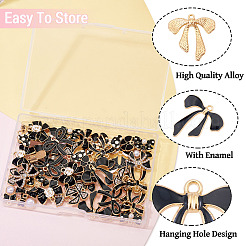 60шт 15 стиля подвески из сплава с эмалью&nbsp;ENAM-TA0003-05A