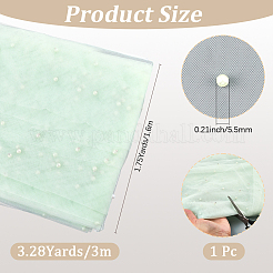 Сетчатая ткань из полиэстера&nbsp;DIY-WH20007-259B