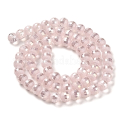 Стеклянные бусины с гальваническим покрытием &nbsp;EGLA-Z001-03A-AB02