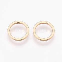 Латунные соединительные колечки&nbsp;X-KK-R058-140G