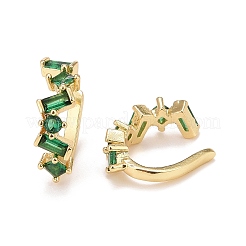 Серьги-каффы со звездами из кубического циркония&nbsp;EJEW-A069-17G-D