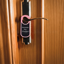 4 шт. 4-х цветная деревянная дверная ручка для подвешивания табличек на доску&nbsp;AJEW-FH0003-16