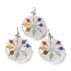 Природного кварца хрустальных подвесок&nbsp;G-A031-01P-04