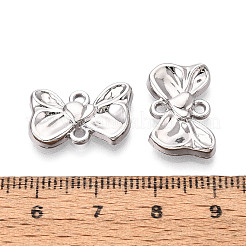 Подвески-соединители в виде бантиков из сплава&nbsp;PALLOY-T091-35P