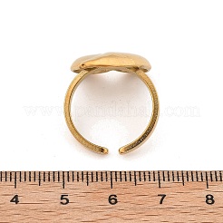 Кольцо-манжета из нержавеющей стали 304 для женщин&nbsp;RJEW-M049-05G-03