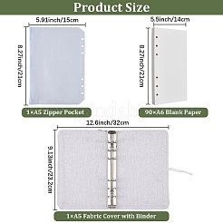 Блокноты в тканевой обложке&nbsp;DIY-CP0013-04C