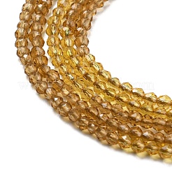 Прозрачный градиент цвета стеклянные бусины пряди&nbsp;GLAA-H021-01A-36