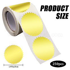 Бумажные самоклеящиеся пустые наклейки с зубчатыми краями&nbsp;DIY-WH0504-151A