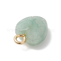 Натуральные подвески в форме сердца из тигрового глаза&nbsp;PALLOY-JF04863