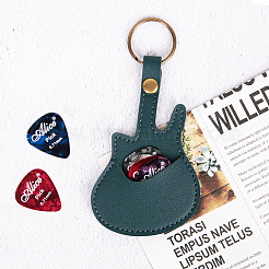 Кожаный брелок для медиатора&nbsp;AJEW-WH20816-061AB-02