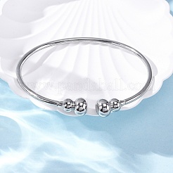 Браслеты-манжеты из нержавеющей стали 304&nbsp;BJEW-P310-08P