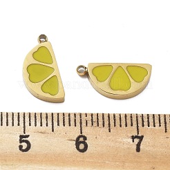 Подвески из нержавеющей стали 304 с эмалью&nbsp;STAS-D302-05G