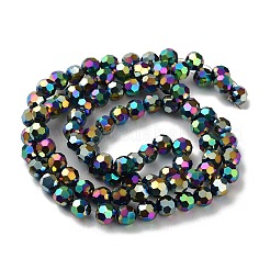 Гальванические стеклянные бусины&nbsp;EGLA-R042-6mm-04