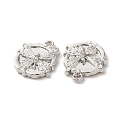 Панданы из сплава со стразами и кристаллами&nbsp;ALRI-O024-05P